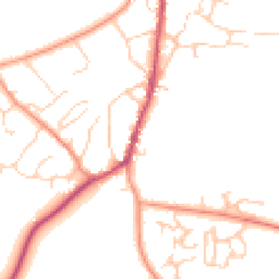 Daytime road noise heatmap for OX15 4RA