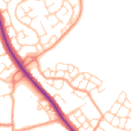 Daytime road noise heatmap for OX15 4SP