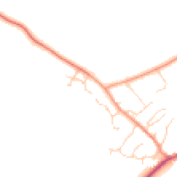 Daytime road noise heatmap for OX15 4SS