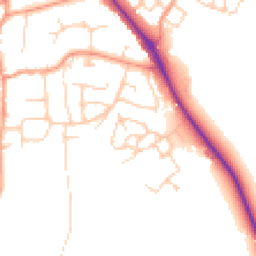 Daytime road noise heatmap for OX15 4SW