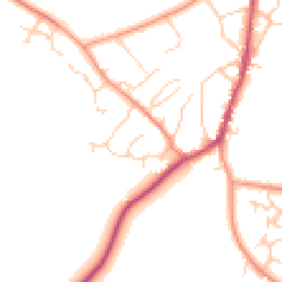 Daytime road noise heatmap for OX15 4TD