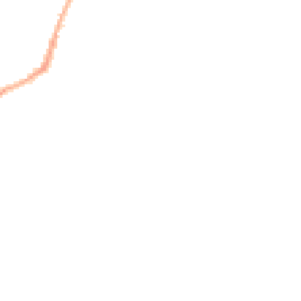 Night-time road noise heatmap for OX15 4TQ