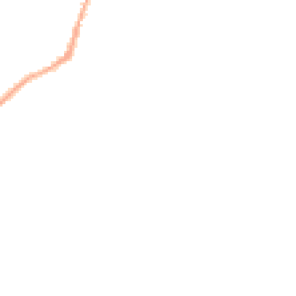 Night-time road noise heatmap for OX15 4TT