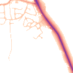 Daytime road noise heatmap for OX15 4UH