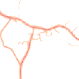 Daytime road noise heatmap for OX15 5AL