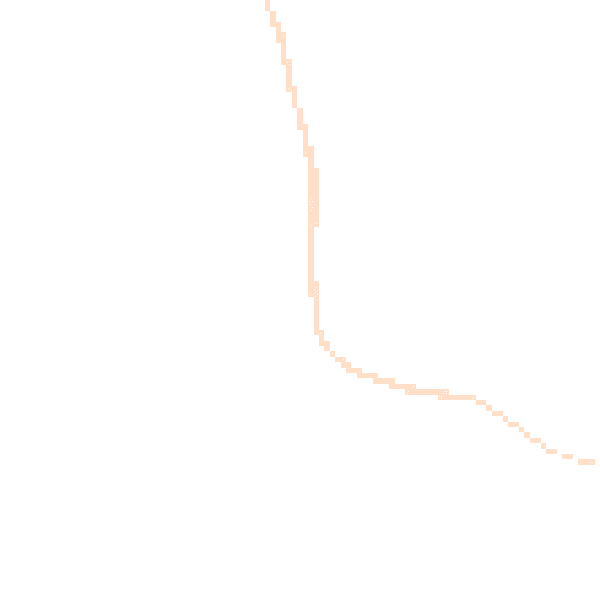 Night-time road noise heatmap for OX15 5AT