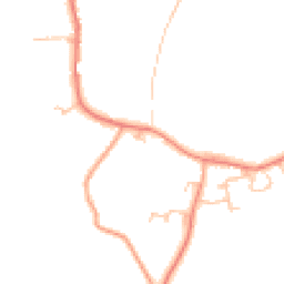 Daytime road noise heatmap for OX15 5BF