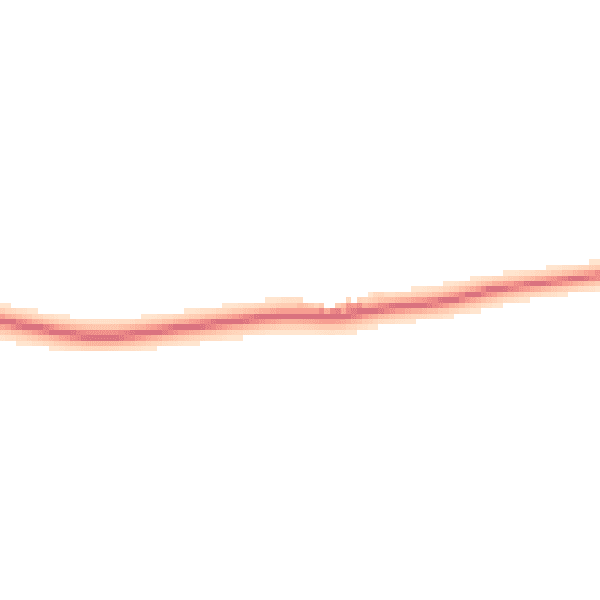 Daytime road noise heatmap for OX15 5DQ