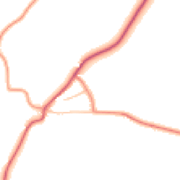 Daytime road noise heatmap for OX15 5DU
