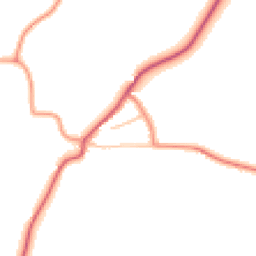 Daytime road noise heatmap for OX15 5DX