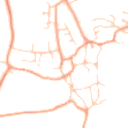 Daytime road noise heatmap for OX15 5EG