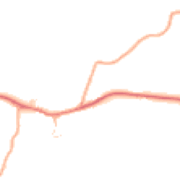 Daytime road noise heatmap for OX15 5EQ