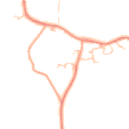 Daytime road noise heatmap for OX15 5FN