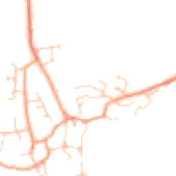 Daytime road noise heatmap for OX15 5LX