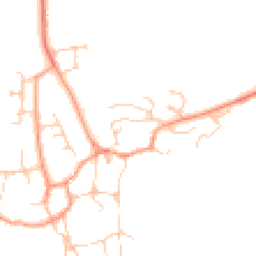 Daytime road noise heatmap for OX15 5LY