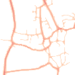 Daytime road noise heatmap for OX15 5PT