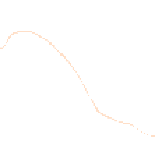 Night-time road noise heatmap for OX15 5SJ