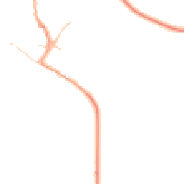 Daytime road noise heatmap for OX15 6EW