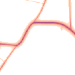 Daytime road noise heatmap for OX15 6HL