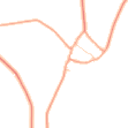 Daytime road noise heatmap for OX15 6JH