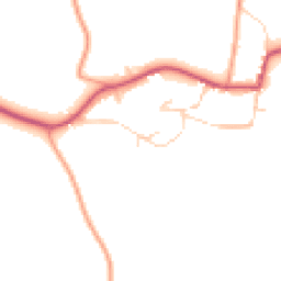 Daytime road noise heatmap for OX15 6QH