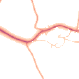 Daytime road noise heatmap for OX15 6QL