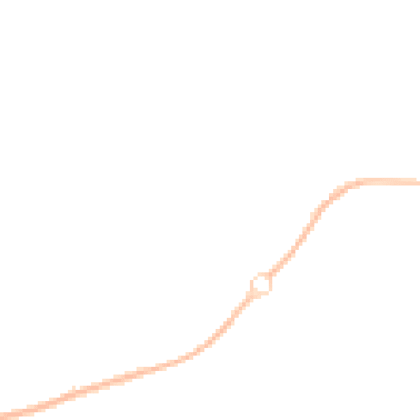 Night-time road noise heatmap for OX16 0AZ