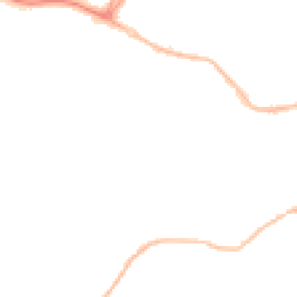 Night-time road noise heatmap for OX16 0DH