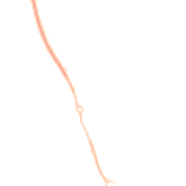Night-time road noise heatmap for OX16 1GQ