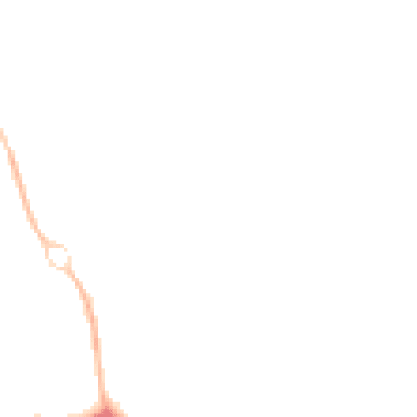 Night-time road noise heatmap for OX16 1YL