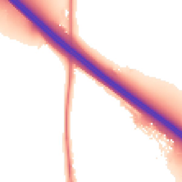 Night-time road noise heatmap for OX16 2DD
