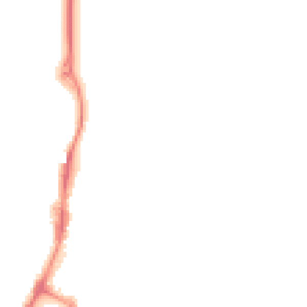 Night-time road noise heatmap for OX16 4AF