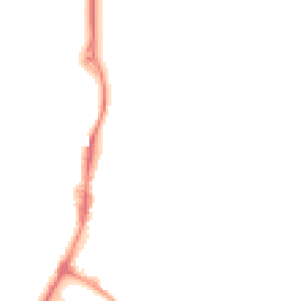 Night-time road noise heatmap for OX16 4QG