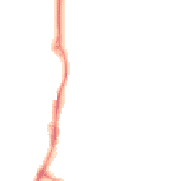 Night-time road noise heatmap for OX16 5QW