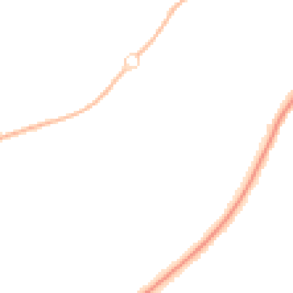 Night-time road noise heatmap for OX16 9NH