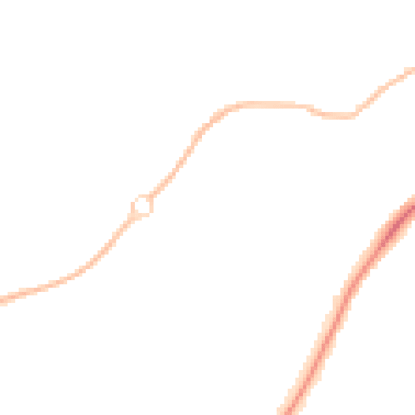 Night-time road noise heatmap for OX16 9NQ