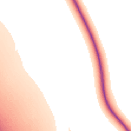 Daytime road noise heatmap for OX17 1AS