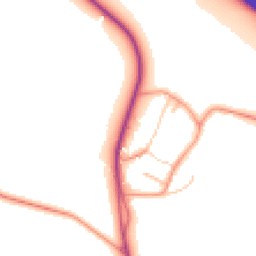 Daytime road noise heatmap for OX17 1DF