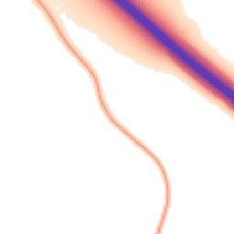 Night-time road noise heatmap for OX17 1DG