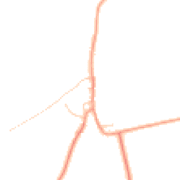 Daytime road noise heatmap for OX17 1NA