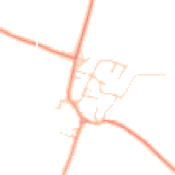Daytime road noise heatmap for OX17 1NG