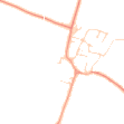 Daytime road noise heatmap for OX17 1NN