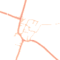 Daytime road noise heatmap for OX17 1PB