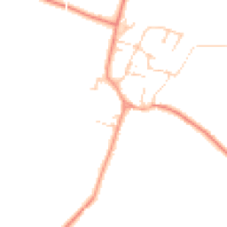 Daytime road noise heatmap for OX17 1PH