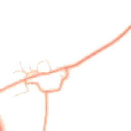 Daytime road noise heatmap for OX17 1QL