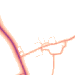 Daytime road noise heatmap for OX17 1QT