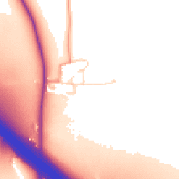 Daytime road noise heatmap for OX17 1RD