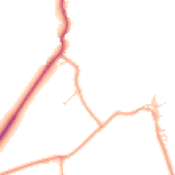 Daytime road noise heatmap for OX17 1RX