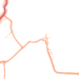 Daytime road noise heatmap for OX17 1SP