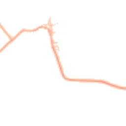 Daytime road noise heatmap for OX17 1ST